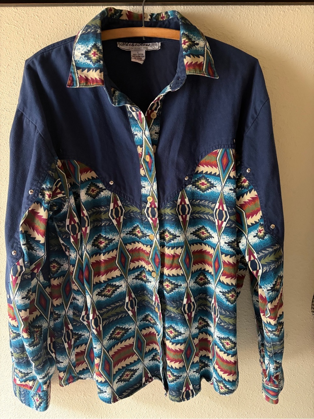 Vintage 1995 Southwestern Western Shirt Jacket Women’s L